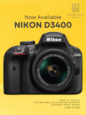 Nikon D3400 Camera