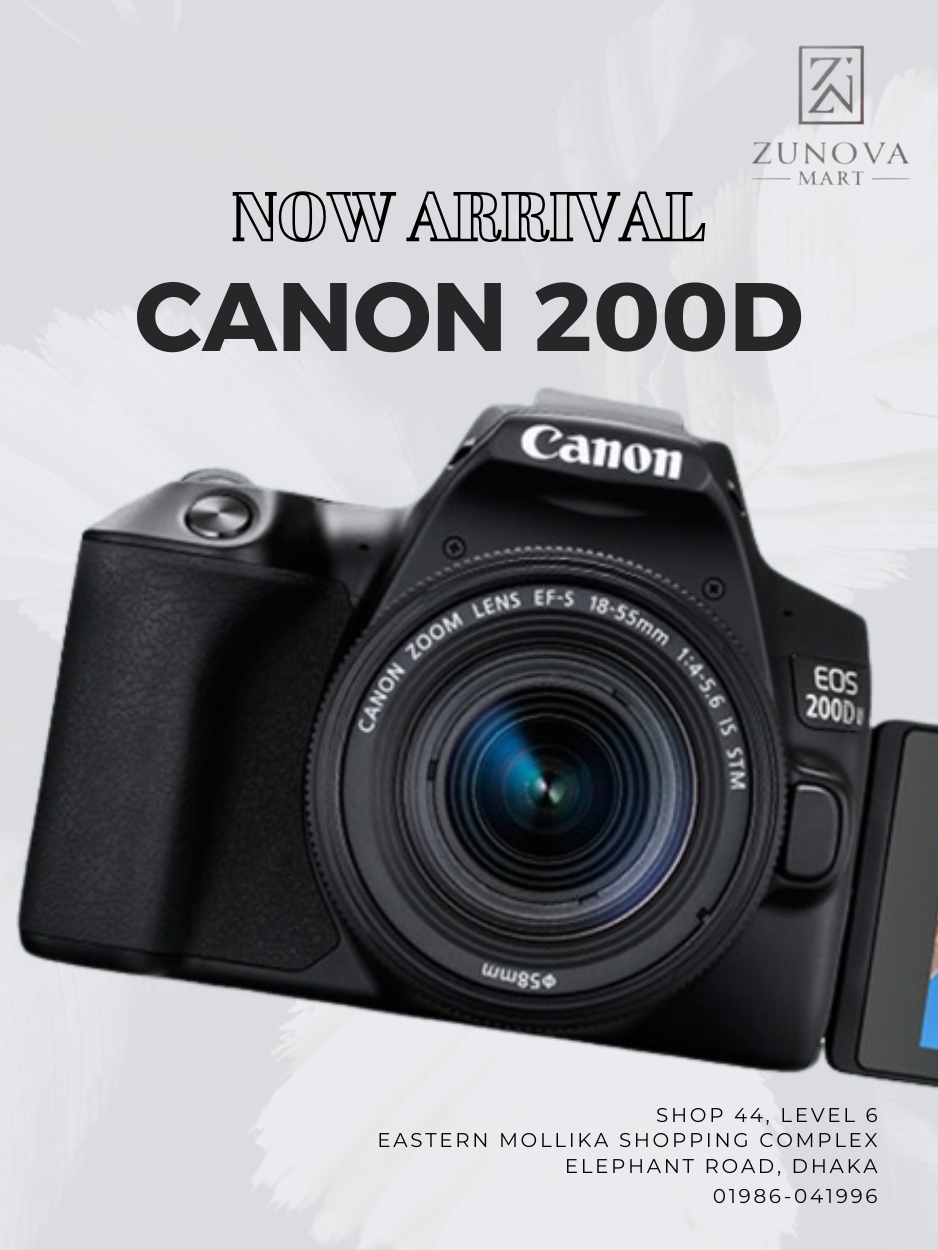 Canon 200D Camera