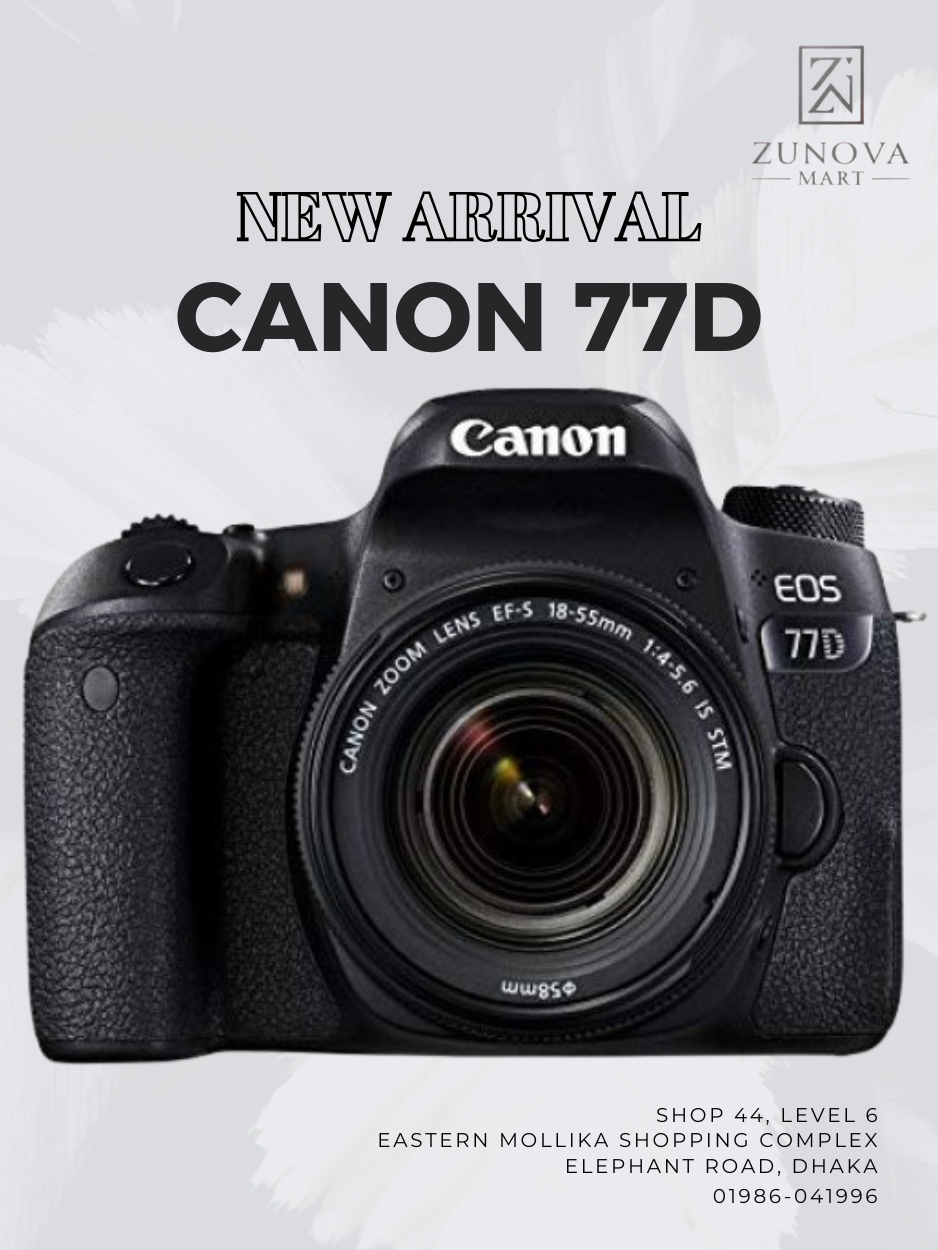 Canon 77D Camera