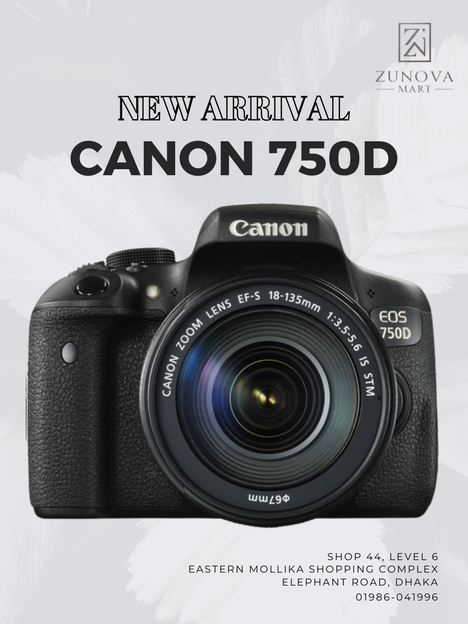 Canon 750D Camera